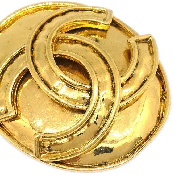 Chanel Oval Brooch Gold 94P XX40163 - Picture 2 of 4